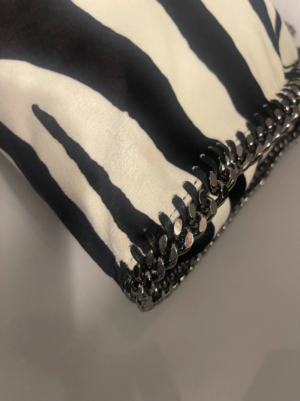 Zebra Stella McCartney Falabella Foldover Tote